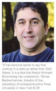 Photo of Bruce with caption